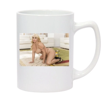 Holly Halston 14oz White Statesman Mug