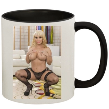 Holly Halston 11oz Colored Inner & Handle Mug