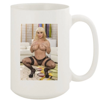 Holly Halston 15oz White Mug