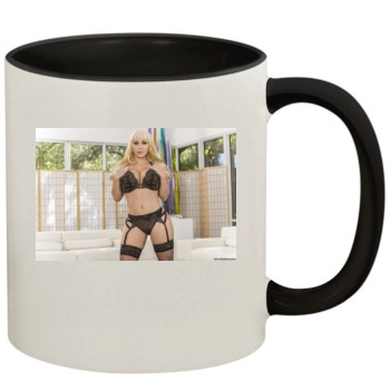 Holly Halston 11oz Colored Inner & Handle Mug