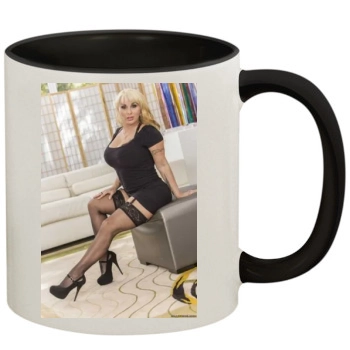 Holly Halston 11oz Colored Inner & Handle Mug