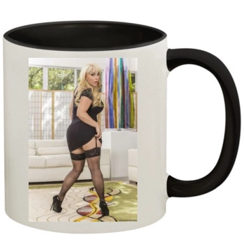 Holly Halston 11oz Colored Inner & Handle Mug