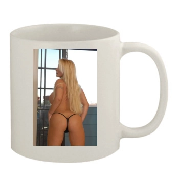 Holly Halston 11oz White Mug