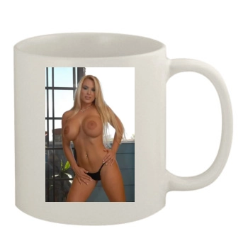 Holly Halston 11oz White Mug