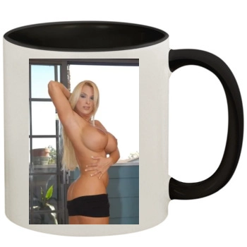 Holly Halston 11oz Colored Inner & Handle Mug