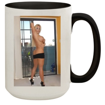 Holly Halston 15oz Colored Inner & Handle Mug