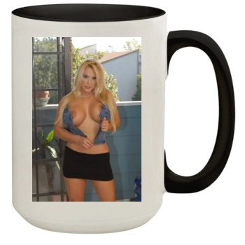 Holly Halston 15oz Colored Inner & Handle Mug