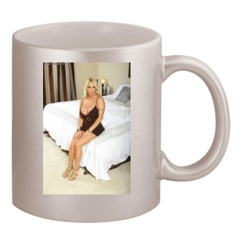 Holly Halston 11oz Metallic Silver Mug