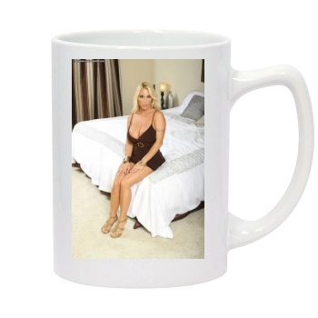 Holly Halston 14oz White Statesman Mug