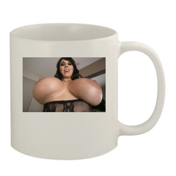 Holly Halston 11oz White Mug