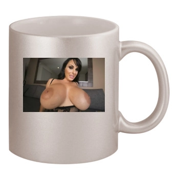 Holly Halston 11oz Metallic Silver Mug