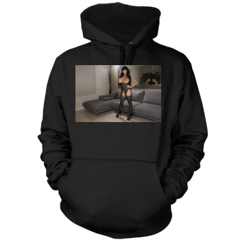 Holly Halston Mens Pullover Hoodie Sweatshirt