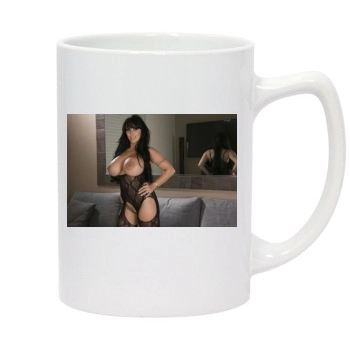 Holly Halston 14oz White Statesman Mug