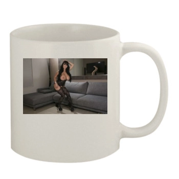 Holly Halston 11oz White Mug