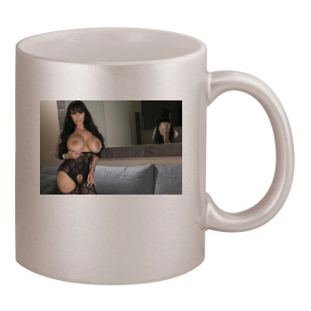 Holly Halston 11oz Metallic Silver Mug