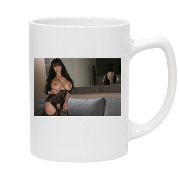 Holly Halston 14oz White Statesman Mug