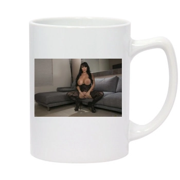 Holly Halston 14oz White Statesman Mug