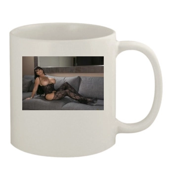 Holly Halston 11oz White Mug