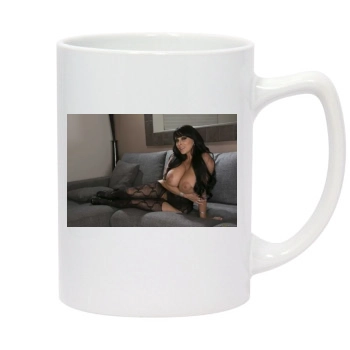 Holly Halston 14oz White Statesman Mug