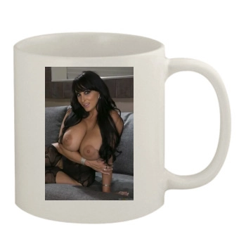 Holly Halston 11oz White Mug