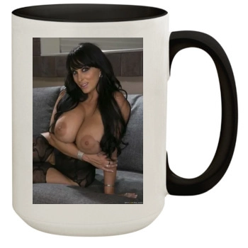 Holly Halston 15oz Colored Inner & Handle Mug