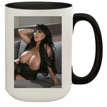 Holly Halston 15oz Colored Inner & Handle Mug