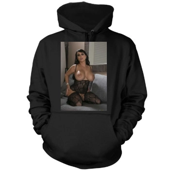 Holly Halston Mens Pullover Hoodie Sweatshirt