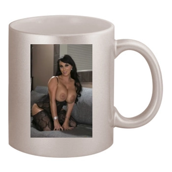 Holly Halston 11oz Metallic Silver Mug