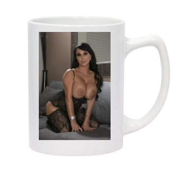 Holly Halston 14oz White Statesman Mug