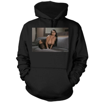 Holly Halston Mens Pullover Hoodie Sweatshirt