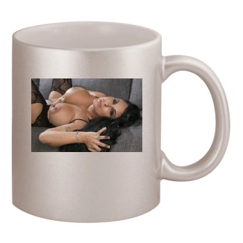 Holly Halston 11oz Metallic Silver Mug