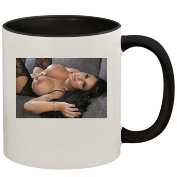 Holly Halston 11oz Colored Inner & Handle Mug