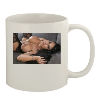 Holly Halston 11oz White Mug