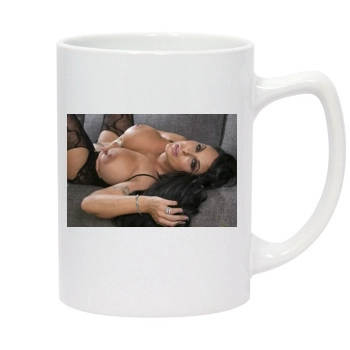 Holly Halston 14oz White Statesman Mug