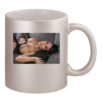 Holly Halston 11oz Metallic Silver Mug