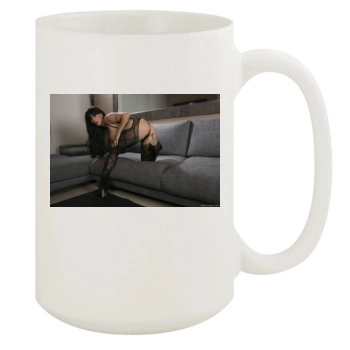 Holly Halston 15oz White Mug