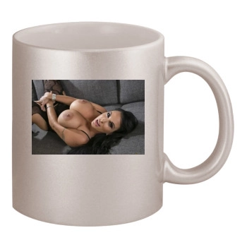 Holly Halston 11oz Metallic Silver Mug