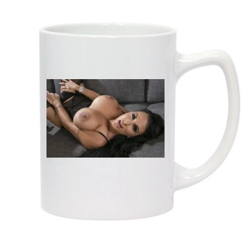 Holly Halston 14oz White Statesman Mug