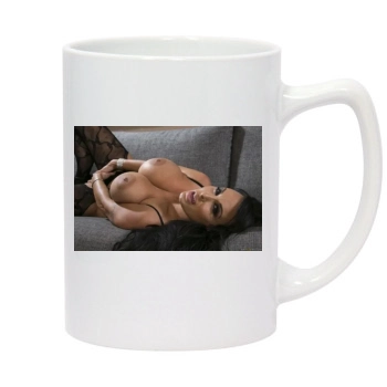 Holly Halston 14oz White Statesman Mug