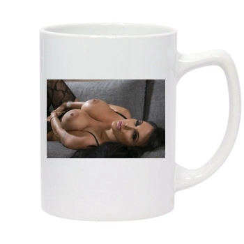 Holly Halston 14oz White Statesman Mug