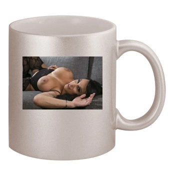 Holly Halston 11oz Metallic Silver Mug