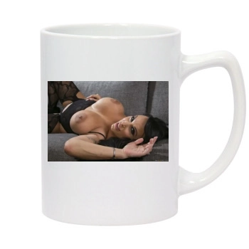 Holly Halston 14oz White Statesman Mug