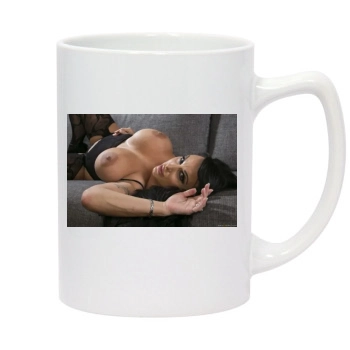 Holly Halston 14oz White Statesman Mug