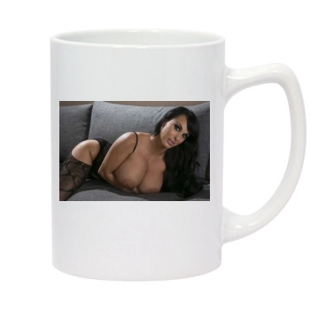 Holly Halston 14oz White Statesman Mug