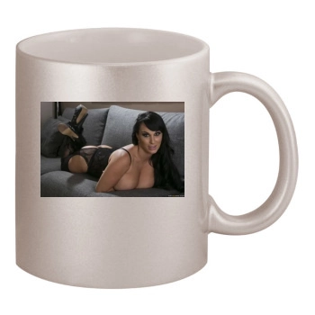 Holly Halston 11oz Metallic Silver Mug