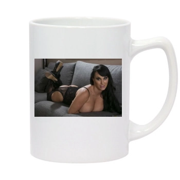 Holly Halston 14oz White Statesman Mug