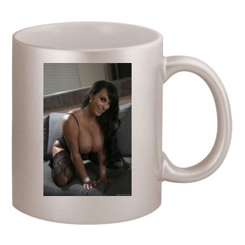 Holly Halston 11oz Metallic Silver Mug