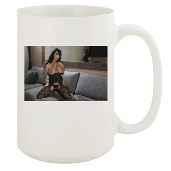 Holly Halston 15oz White Mug