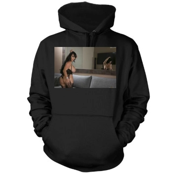 Holly Halston Mens Pullover Hoodie Sweatshirt