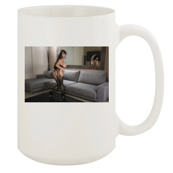 Holly Halston 15oz White Mug